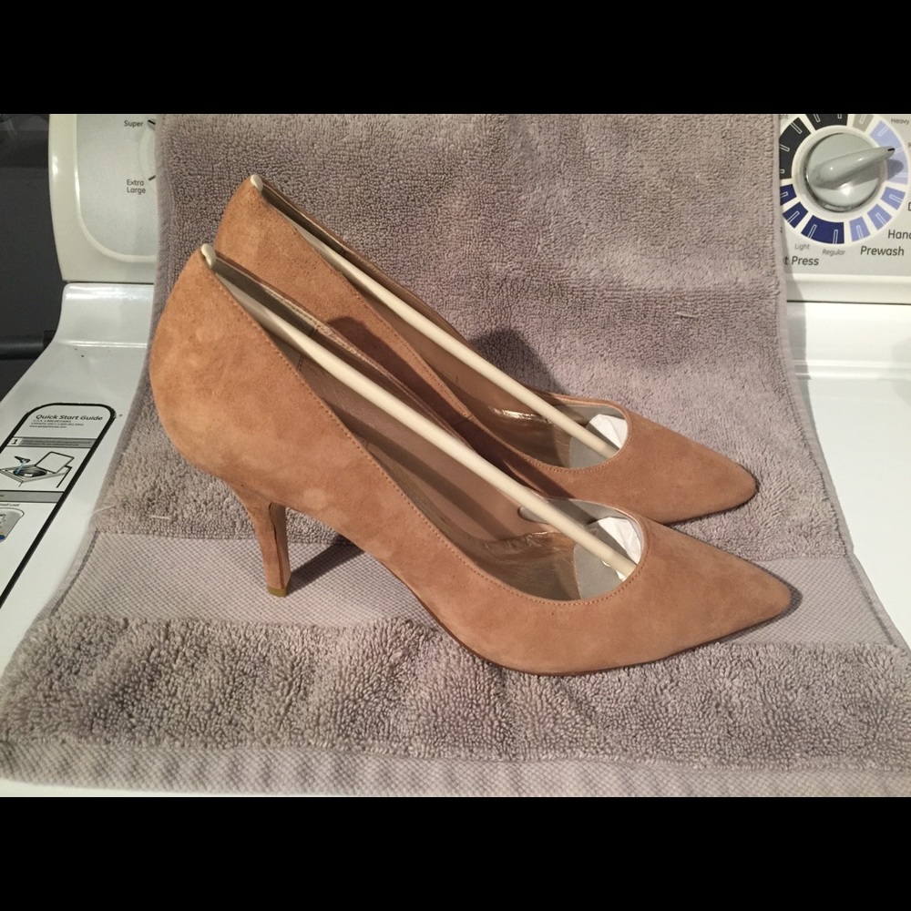 John Lewis Dune Appoint Court Shoes Tan Suede